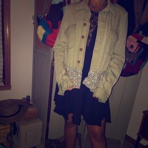 Free people Lightweight Jacket Army/Floral